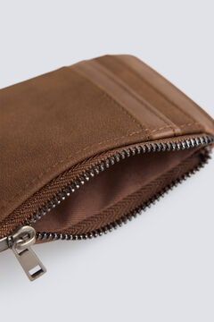 Springfield Bicolour faux leather card holder purse