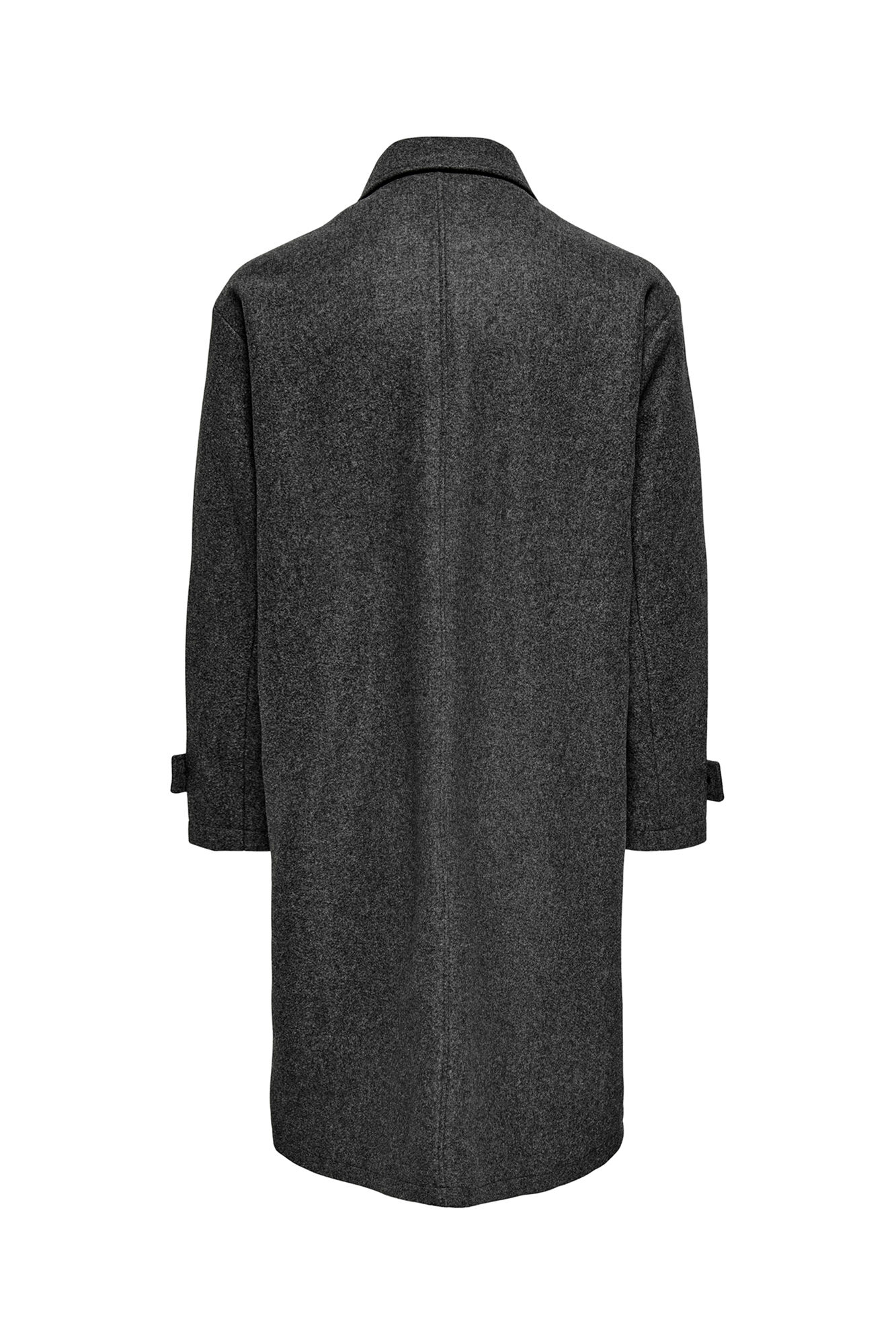 Only & Sons Abrigo de pa&ntilde;o largo