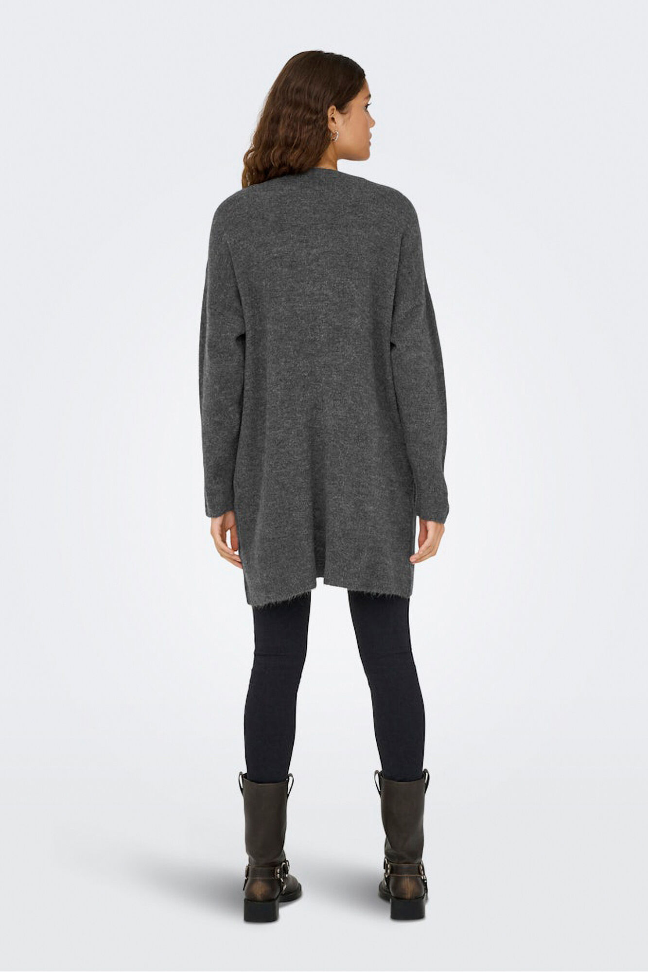 Only C&aacute;rdigan midi abierto