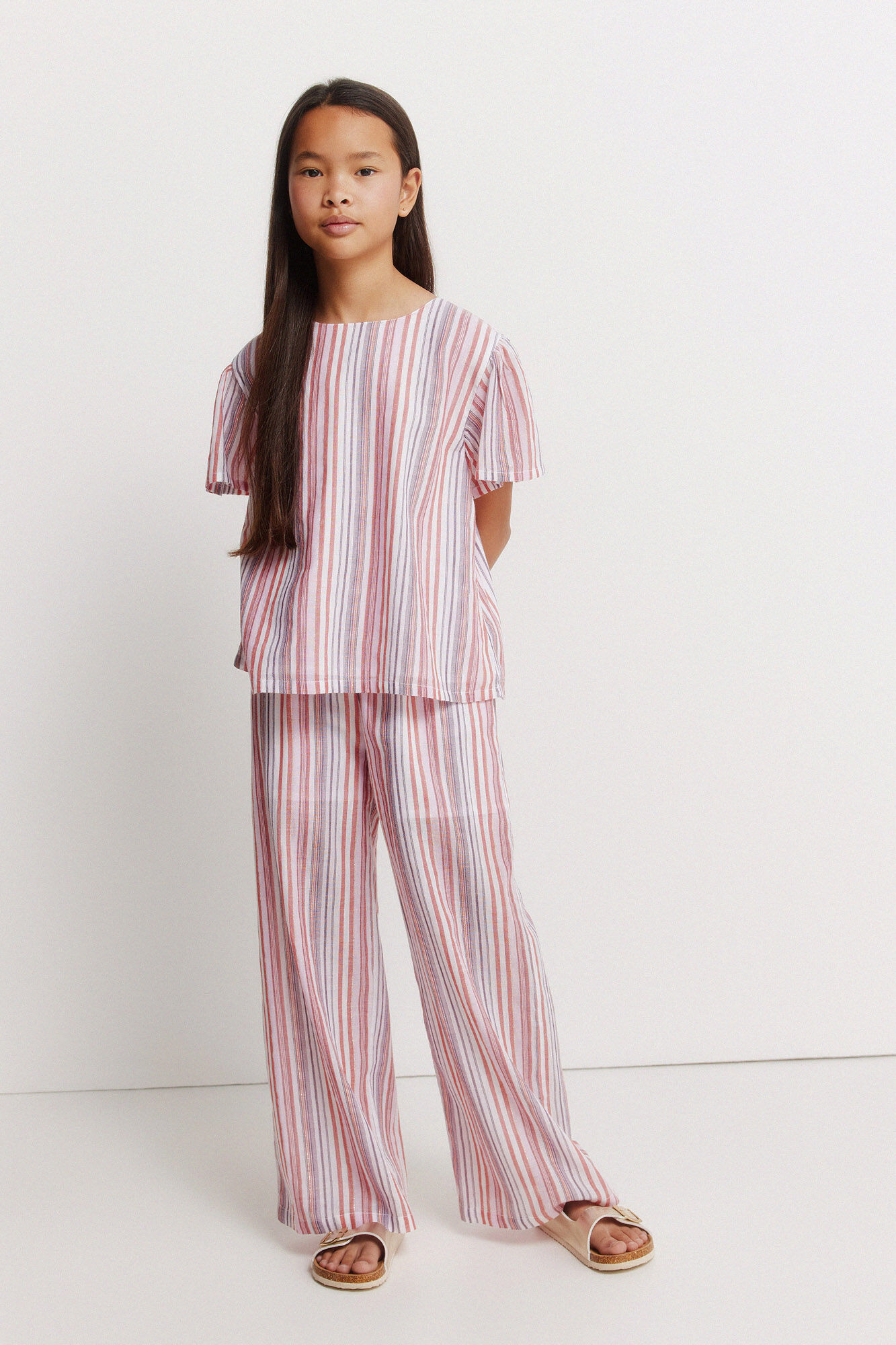 Springfield Kids Pantal&oacute;n set lurex ni&ntilde;a