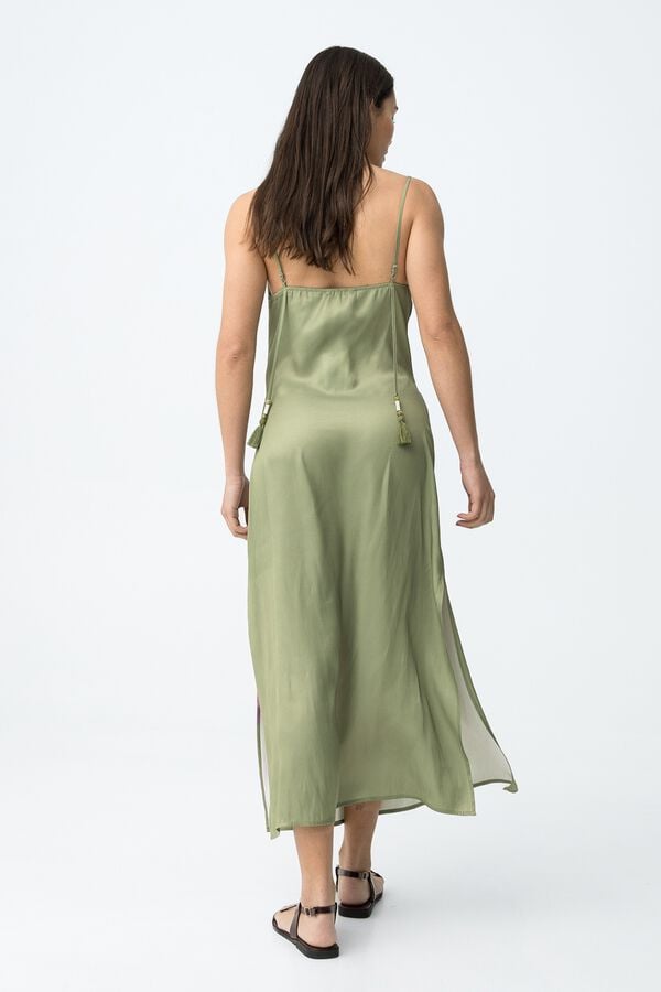 Tiffosi Printed dress green