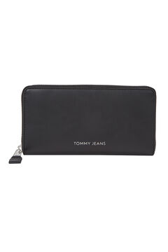 Springfield Tommy Jeans long wallet with space for cards and banknotes  black