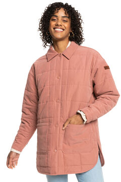Springfield Next Up - Quilted jacket for women terracotta