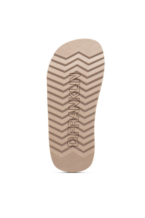 D.Franklin Forest High Strips Sandal yellow