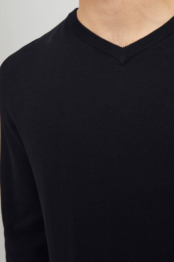 Jack & Jones Regular fit jumper black
