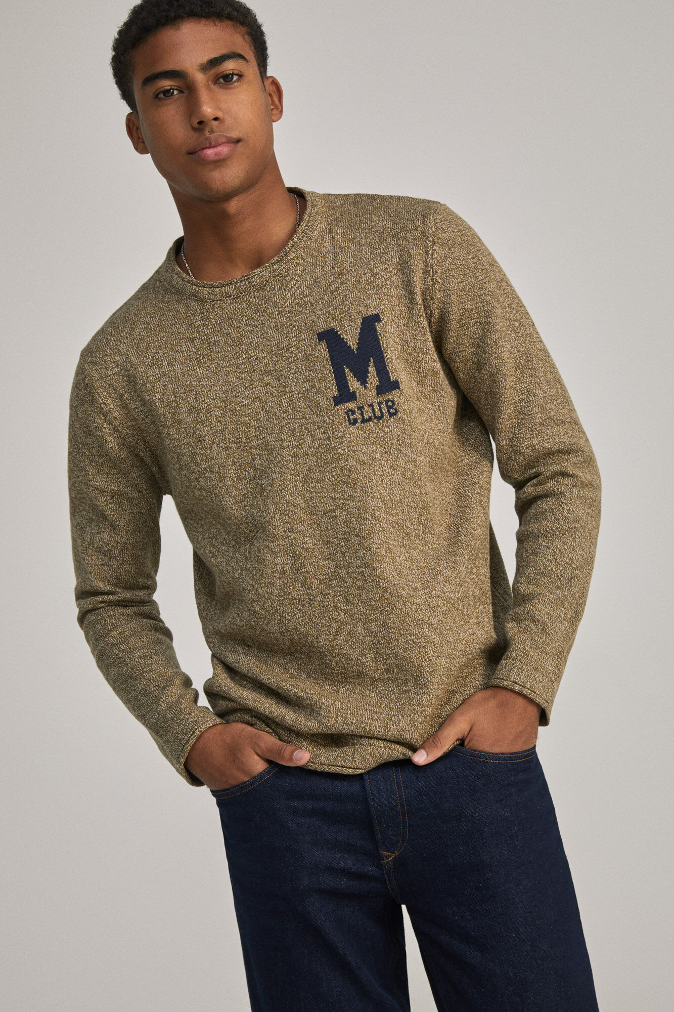 MEN FASHION Jumpers & Sweatshirts Print Multicolored M Springfield jumper discount 70% 