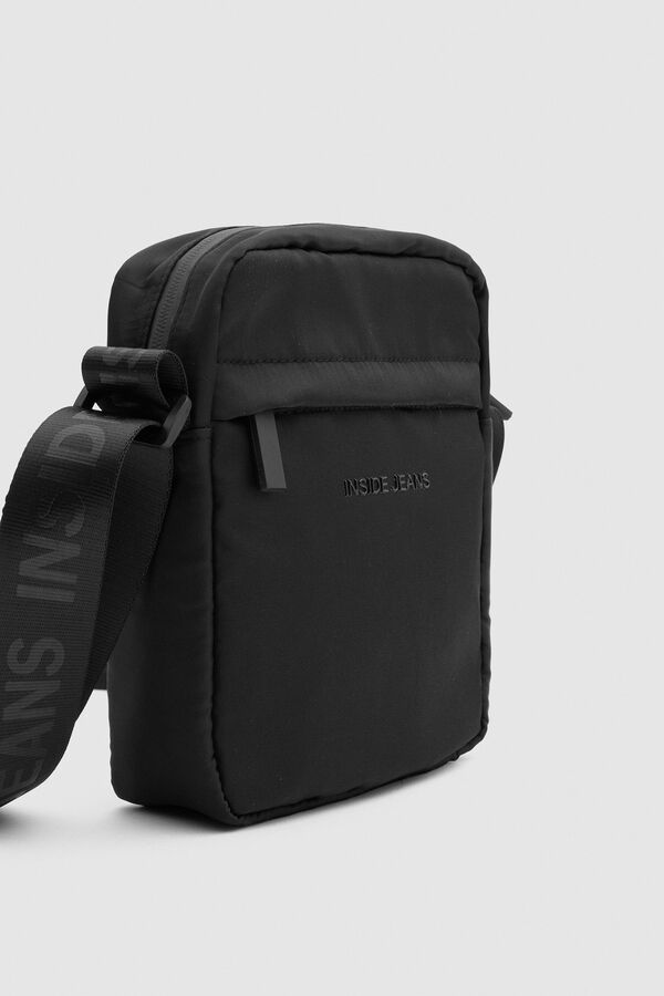 Inside Basic Crossbody Bag Crna