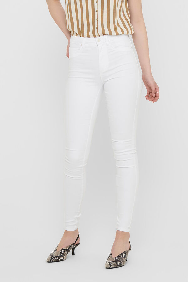 Springfield Jeans Skinny  fehér