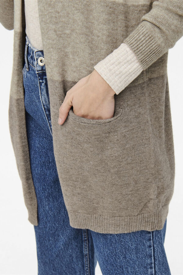 Only Knit cardigan brown
