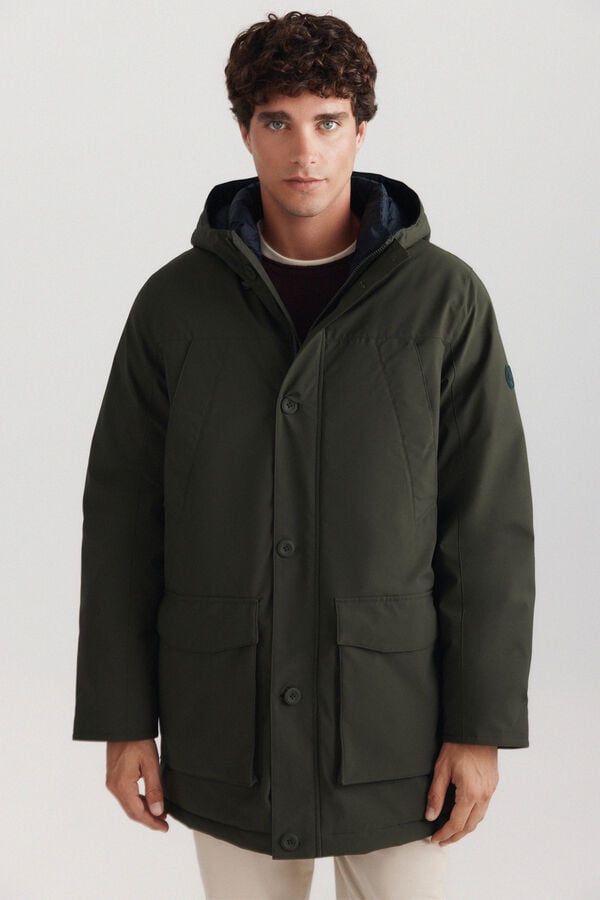 Springfield Parka matelass&eacute;e thermique imprim&eacute;