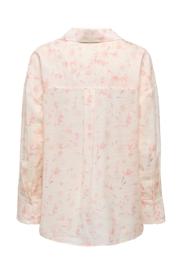 Only Printed sheer shirt Bela