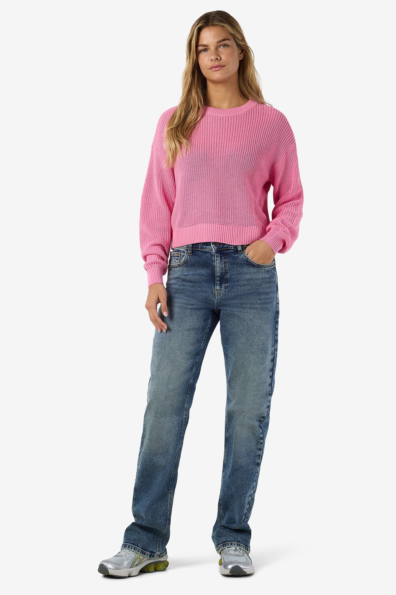 Noisy May Camisola com gola redonda