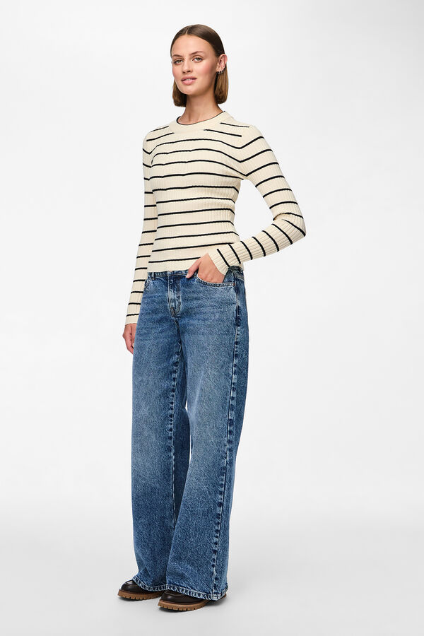 Pieces Essential jumper  grey