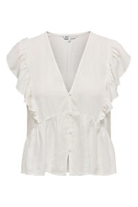 Only Leinenbluse im regular fit