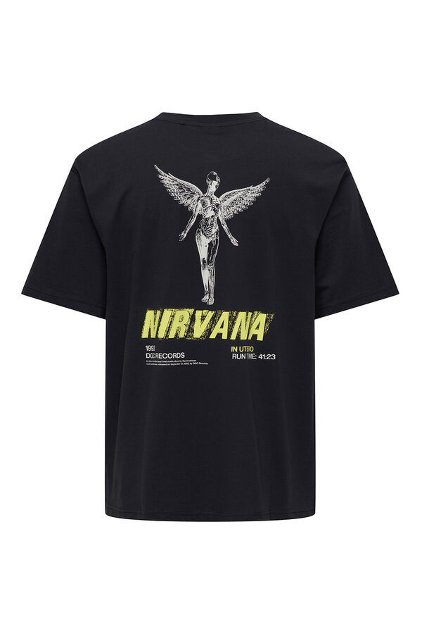 Only & Sons Short-sleeved T-shirt black