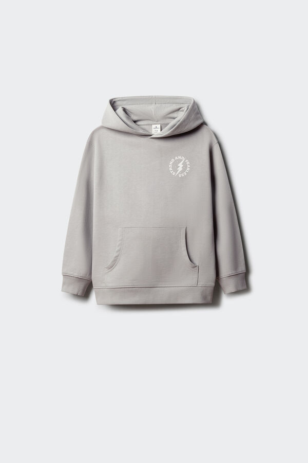 Springfield Kids Sudadera rayo ni&ntilde;a gris