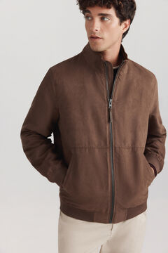 Springfield Faux suede jacket