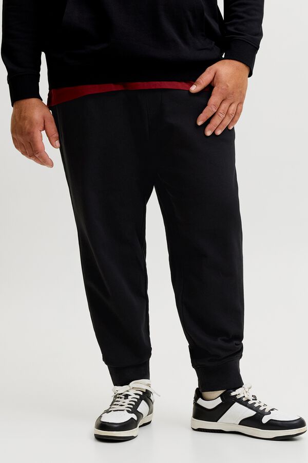 Jack & Jones PLUS Regular jogger trousers noir