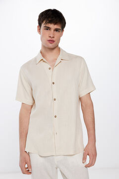 Springfield Chemise manches courtes rustique natural