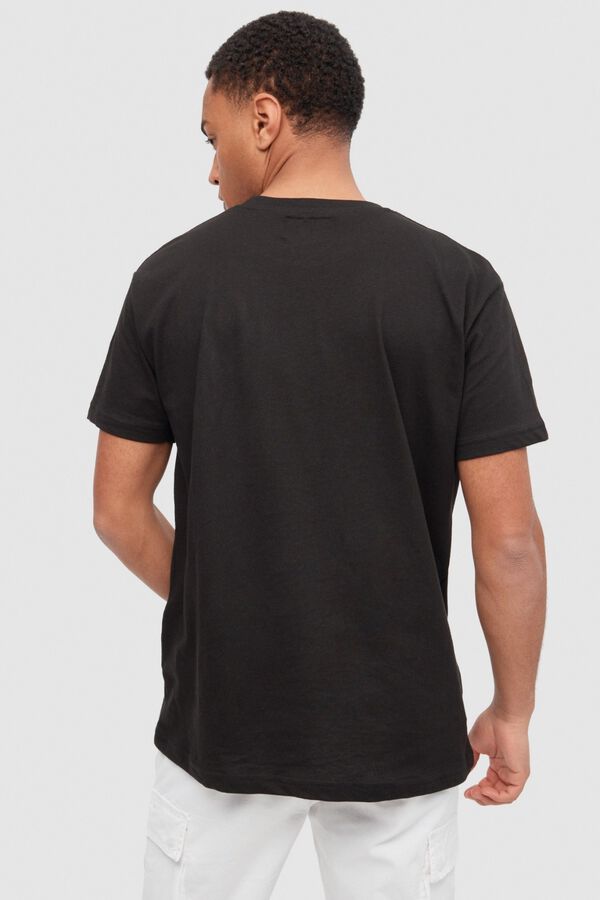 Inside Camiseta b&aacute;sica negro