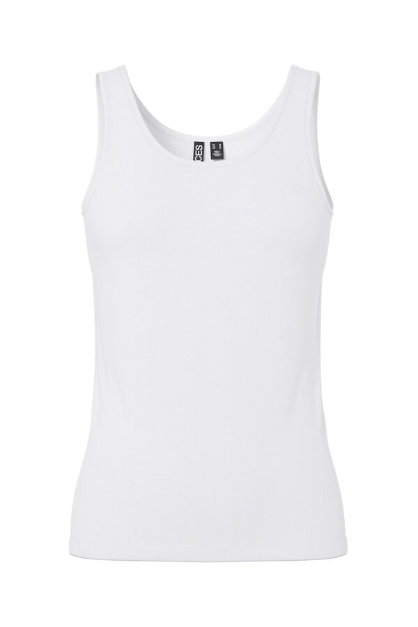 Pieces Essential tank top white