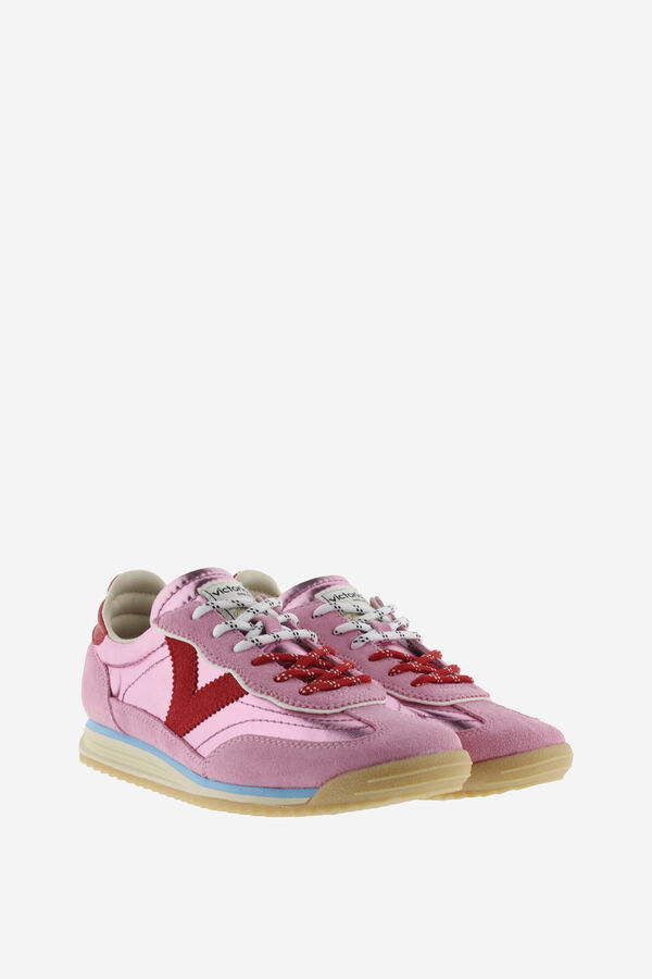 Victoria Metallic sneakers pink