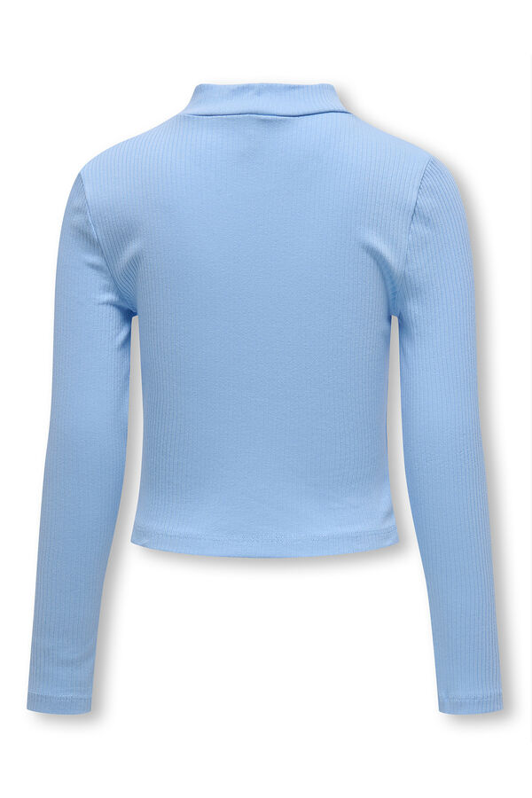 Only Girls Girl's long sleeve -shirt blue