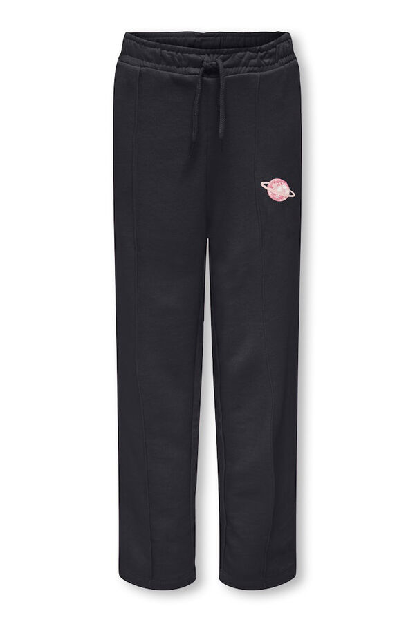 Only Girls Girl's jogger trousers Crna