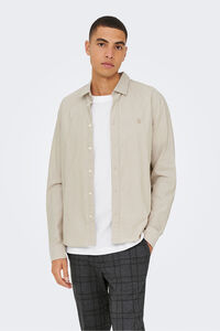 Only & Sons Lang&auml;rmeliges Hemd