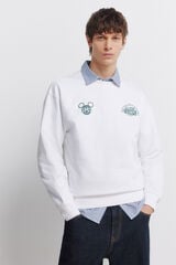 Springfield Sweatshirt Mickey white