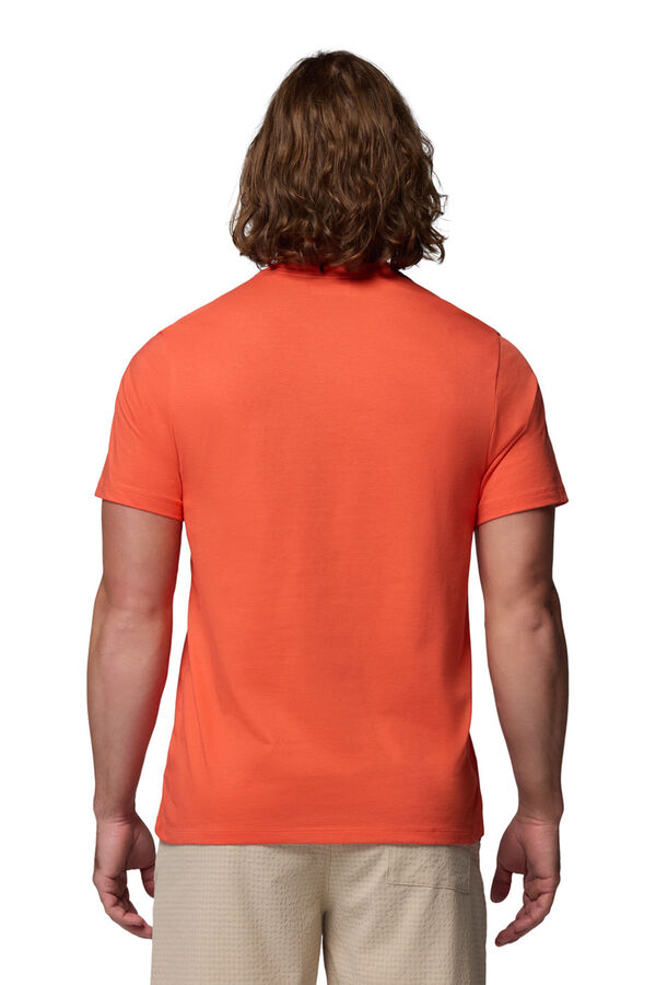 Columbia Basic logo T-shirt red