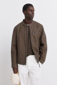 Springfield Faux leather jacket