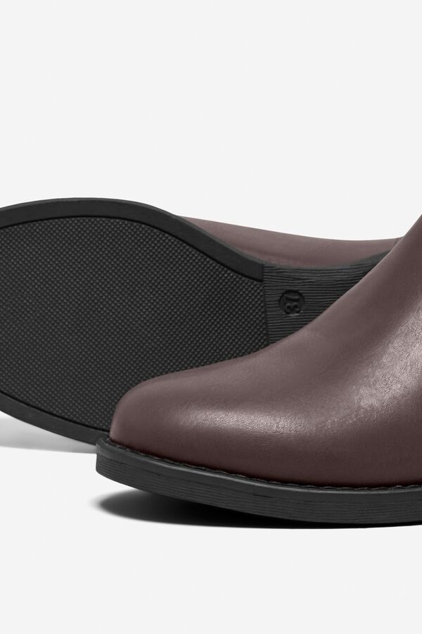 Only Flat chelsea ankle boot brown