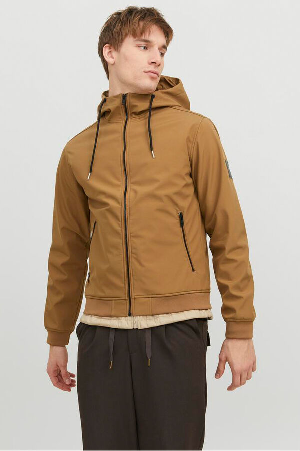 Jack & Jones Chaqueta t&eacute;cnica con capucha nude