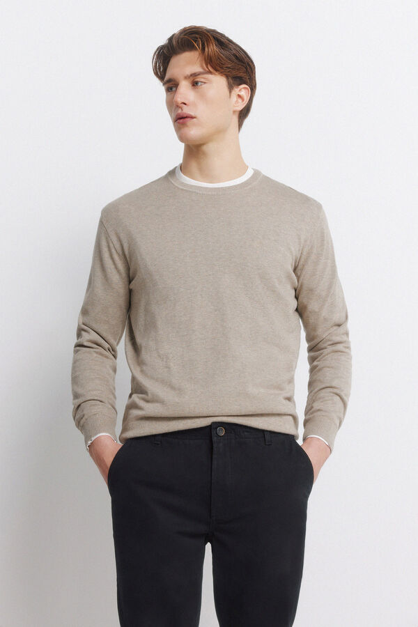 Springfield Skinny fit chinos black