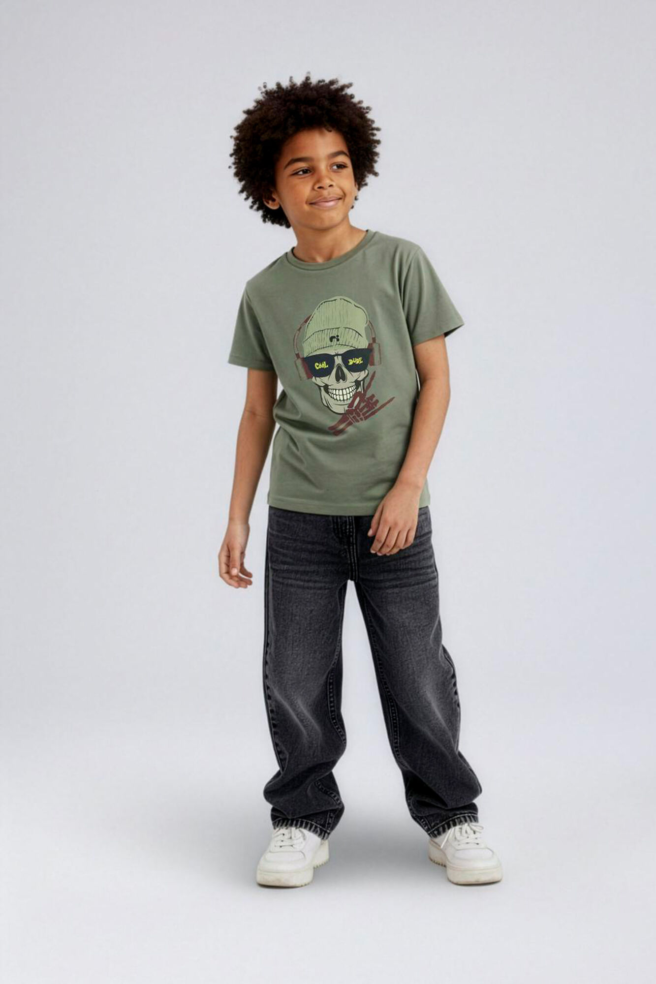 Name It T-shirt de caveira