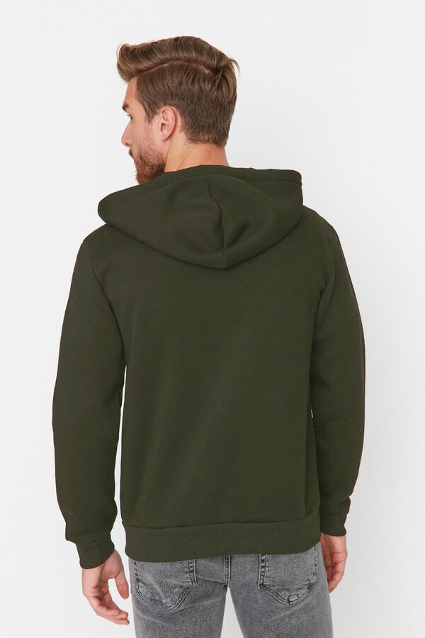 Trendyol Sudadera con capucha kaki
