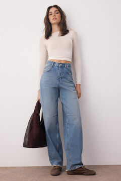 Trendyol Pantal&oacute;n vaquero holgado