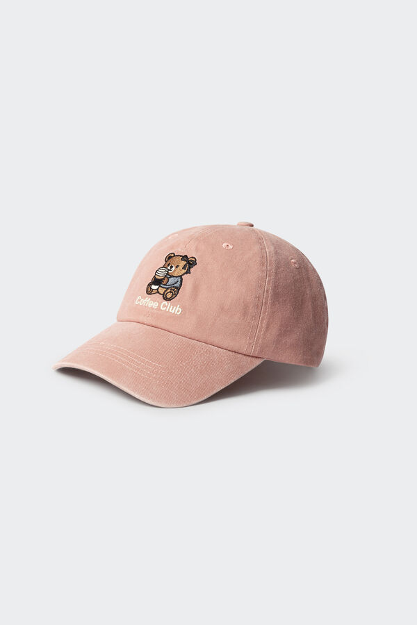 Springfield Kids Gorra oso ni&ntilde;a rosa
