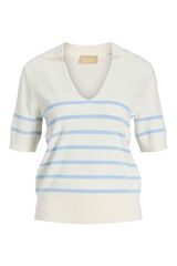 Jack & Jones Jersey-knit short sleeve polo shirt white