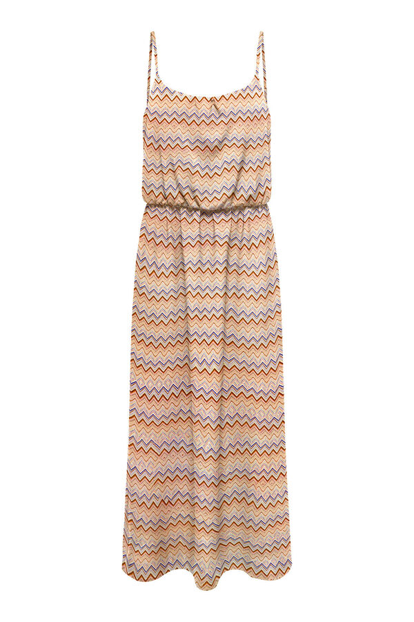 Only Long dress with adjustable straps red