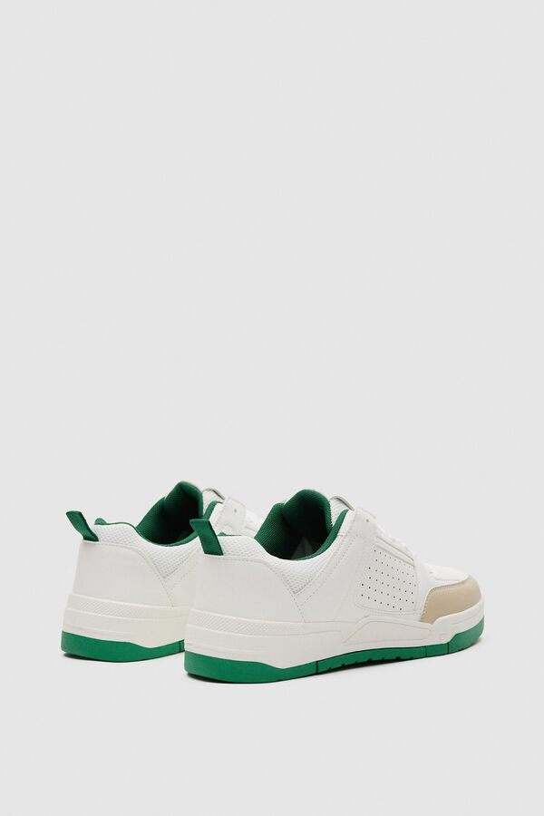Springfield Combined casual trainer white
