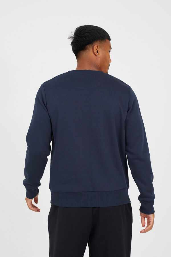 Brave Soul Round neck sweatshirt bleu