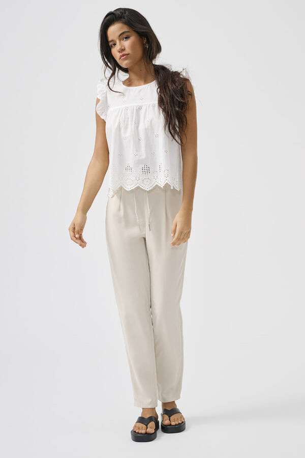 Only Regular fit trousers marron