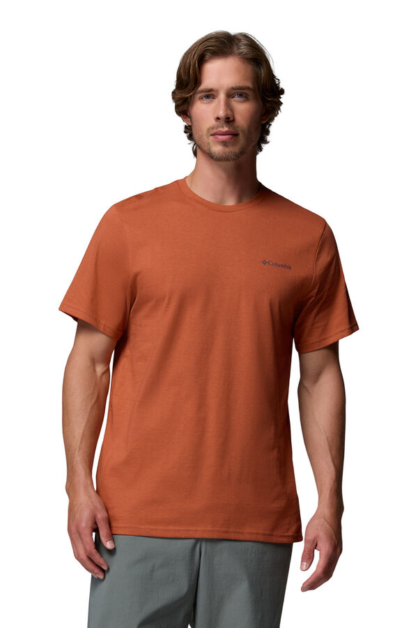 Columbia Cotton basic T-shirt nude