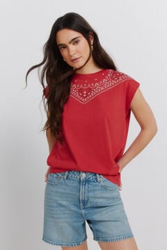 Springfield Bandana cotton T-shirt