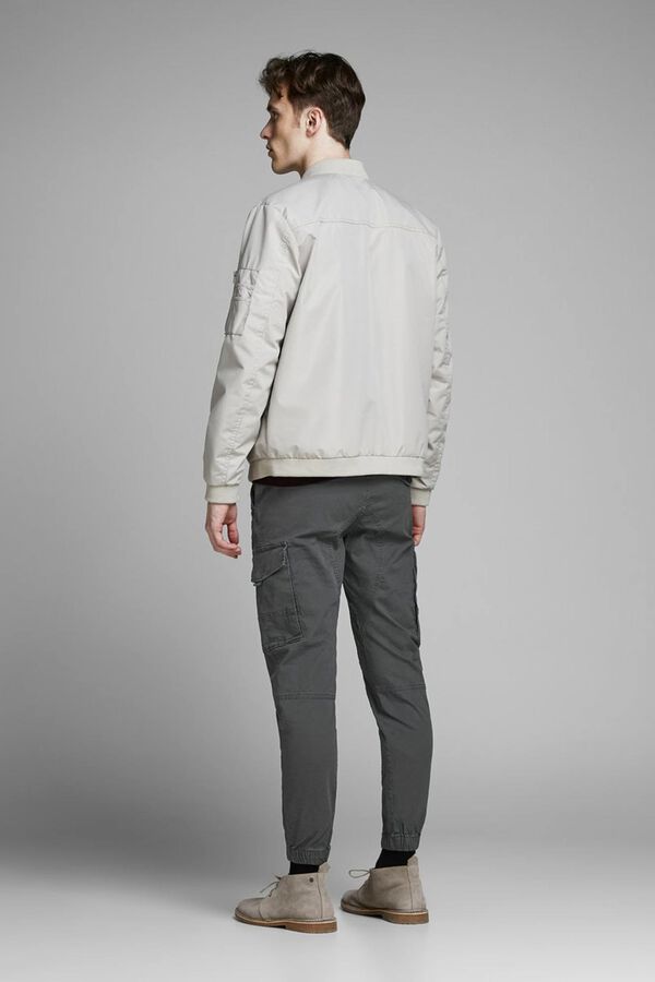 Jack & Jones Slim fit cargo trousers black