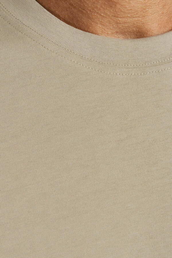 Springfield T-shirt fit relaxed beige