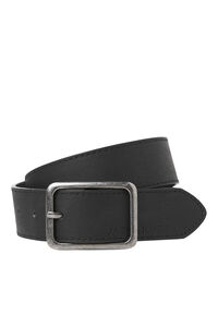 Jack & Jones Cintur&oacute;n hebilla piel sint&eacute;tica