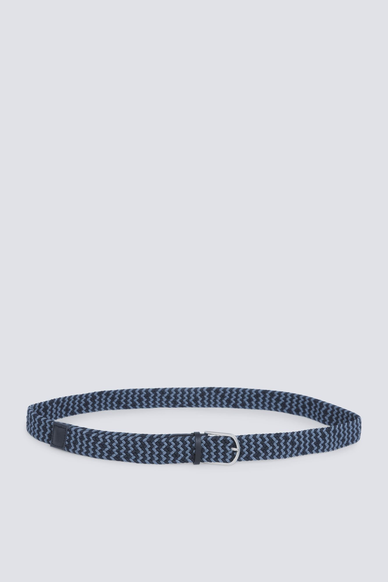 Springfield Braided contrast zigzag belt